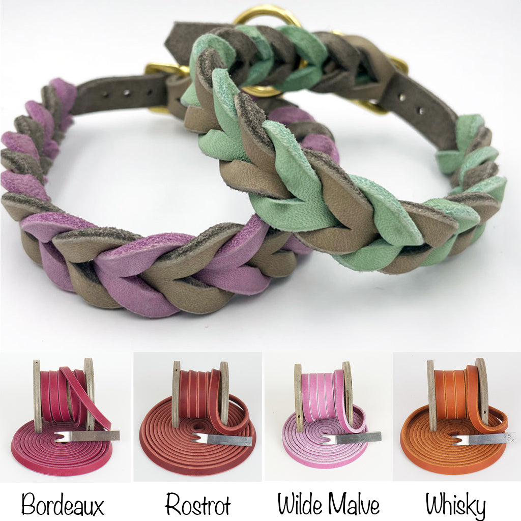 Fettlederhalsband Classic - DesignYourself