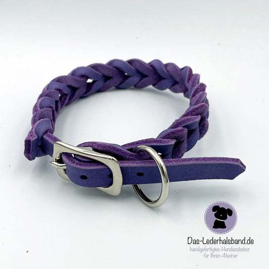 Fettlederhalsband Orchidee