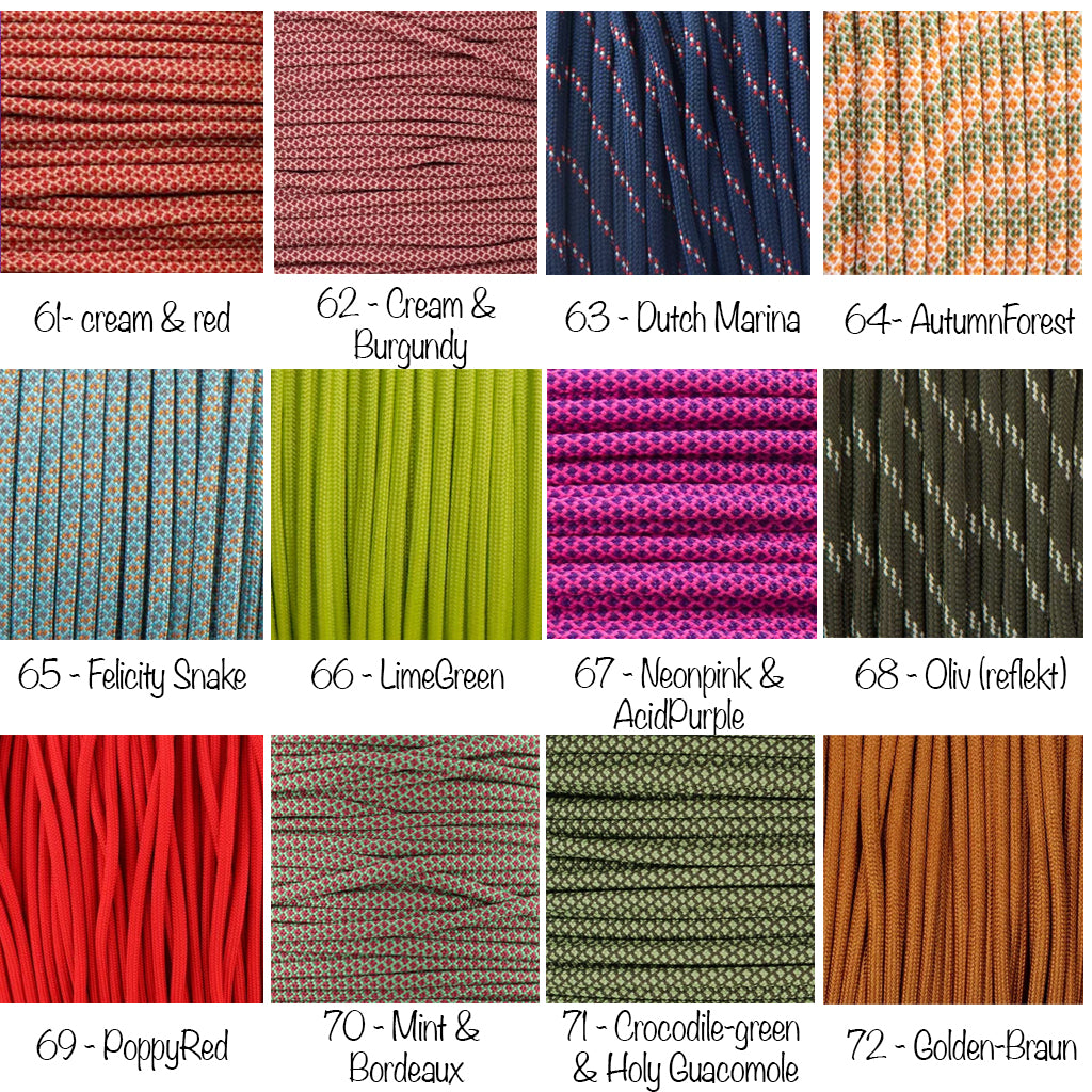 Retrieverleine mit Paracord | Deluxe - DesignYourself