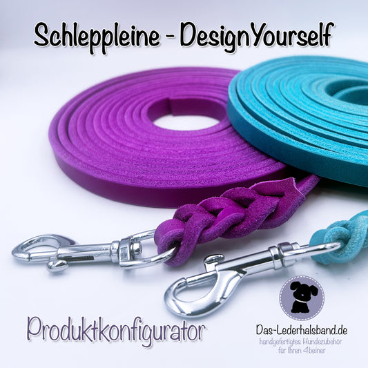 Fettleder Schleppleine - DesignYourself