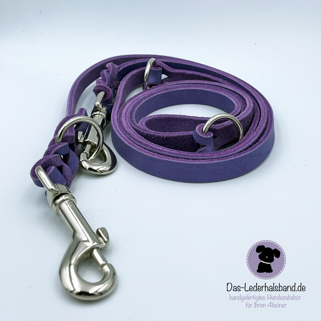 Fettlederhalsband Orchidee