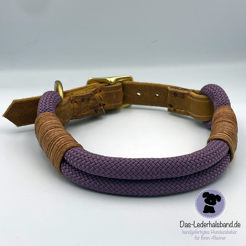 Hundehalsband "Lady Mauve" - in 6 Größen