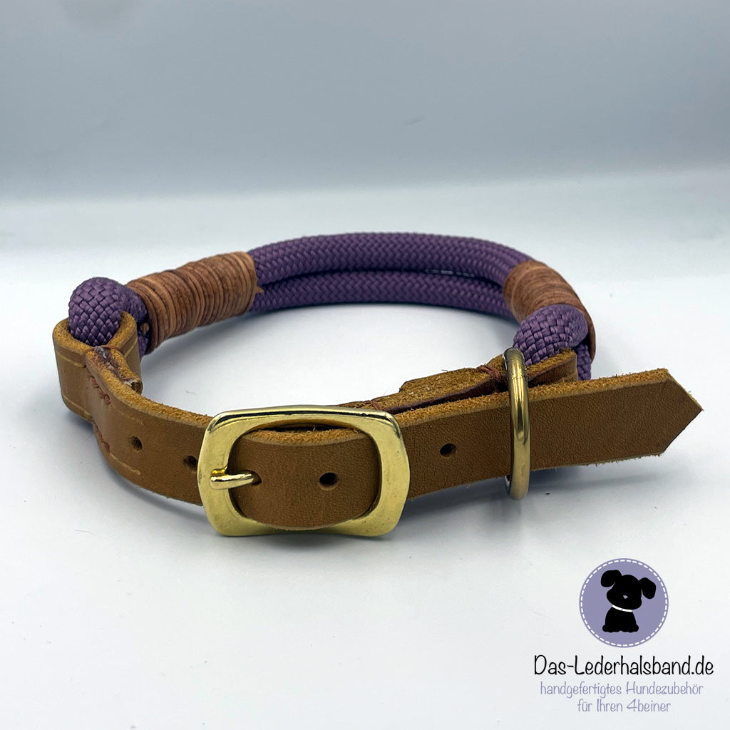 Hundehalsband "Lady Mauve" - in 6 Größen